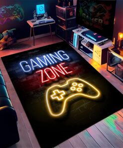 FloAPa Gaming Bürostuhl Kratzfest Unterlage Für Parkett Und Hartböden Anti-Silp Schreibtischstuhl Bodenschutzmatte Teppi