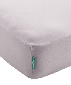 Berlin Spannbettlaken BxL+H 180x200+30 cm Stein Microsatin Hautfreundlich für Boxpringbetten