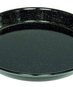 Riess 0649-022 Pizza Tray für Pizzableiche, Emaille, Schwarz - Pizza-Party-Perfect | Riess 0649-022 Pizza Tray in Email
