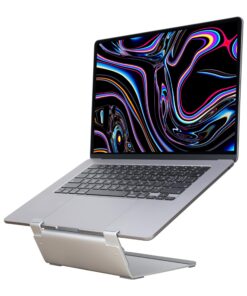 Psitek Ergonomischer Laptop Ständer – 6061 Aluminium, Für Laptops Bis Zu 17 Zoll, Kühlendes Design