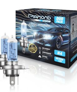 Diamond Vision Ultra Intense 4200K Zweckförmige Halogen KFZ-Autolampen - zweimal so langlebig | Duobox | E-Prüfzeichen
