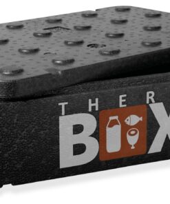 THERM-BOX Styroporbox für Kühlung und Wärmebehaltung - Wiederverwendbar - Innen: 54x34x11cm - 21,5 Liter Isolierbox Kühl