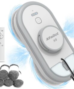 AlfaBot X8 Fensterputzroboter - Automatischer Elektrischer Fensterputzapparat für Selbstbedienung | AlfaBot X8 Fensterp