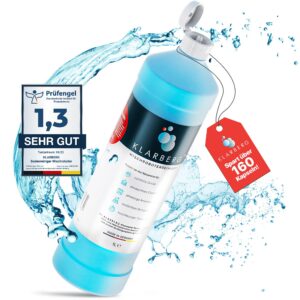 KLARBERG® Bodenreiniger Wischroboter Reinigungsmittel 1L Konzentrat 1:100 - Frischer Duft für Saugwischer - Optimale Rei