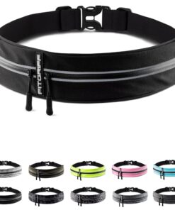 Fitgriff® Laufgürtel für Handy - Lauftasche Jogging, Hüfttasche, passend für alle Smartphones - perfekt für Sport und Fi