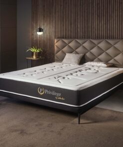 Naturalex Privilege Matratze 160x190 cm - Kaltschaum 24 cm Hoch - Öko-tex Zertifiziert - Latex Blue 7 Zonen - Ideal für