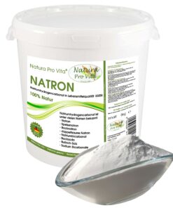 Reines Natronpulver Kochen Backen Kosmetik Körperpflege Diät Zahnpflege Putzen Aluminiumfrei Vegan 5kg | Natron Lebensm