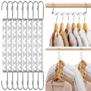 Platzsparender Kleiderbügel Platzsparender Schrank Organizer aus Metall für Schwere Kleidung Global Recycled Standard 8S