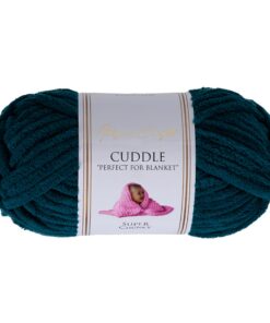 Utopia Crafts Smaragdgrün Super Chunky Häkelgarn für Anfänger, 100 g, 60 m, Flauschig, Maschinenwäschefähig