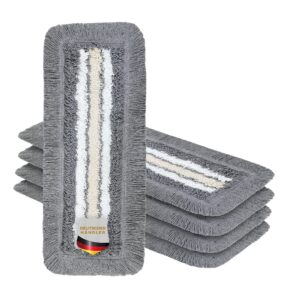 Okaei 5 Stück Wischmopp Bezug (40 cm) - Ergonomisches Arbeiten in Krankenhäusern & Pflegeeinrichtungen - Optimal glittig