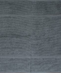 Duschvorleger Badematte 100% Baumwolle 50 x 70 cm grau | Badematte Frottee 100% Baumwolle 50 x 70 cm uni einfarbig | Fr