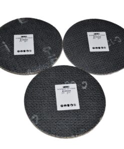 Schliffgitter Ø 225mm für Deckenschleifer - 15sti Klettanhaltend, Trockenbau/application | 225mm Schliffgitter Klett 15