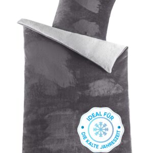 Kuscheli® Winter Plüsch Bettwäsche 135x200 Cashmere Touch | Kuscheli® Weltklasse Coral Fleece Wendebettwäsche 135x200 |