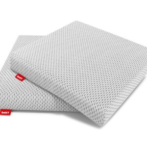 Bodyguard Sitzkissen Doppelpack 40x40 cm für Seniorengeneration bei langem Sitzen hohe Stützkraft luftdurchlässig waschb