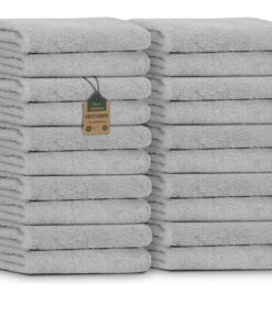 NatureMark Gästetücher – 20er Pack (30x50 cm) • 100% Baumwolle • OEKO‑TEX STANDARD 100 NatureMark Gästetücher 20er Pack