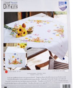 Vervaco Stickpackung Kreuzstitch für Erwachsene zur Selbst Stickerei 40x100cm Vorgezeichnete Stickläufer Set