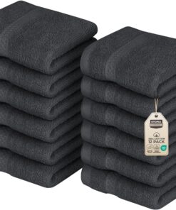 Utopia Seiftücher 12er Pack 30x30 cm weich saugfähig Gesichtsreinigung OEKO-TEX