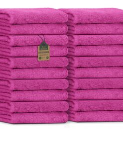NatureMark Gästetücher – 100% Baumwolle, Oeko‑TEX zertifiziert, weich & saugfähig