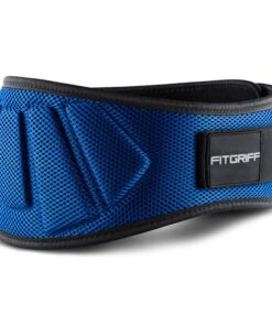 FITGRIFF® Gewichthebergürtel V1 - Krafttraining für Damen und Herren, Komfortable Trägheit, Multiple Größeoptien - Bodyb