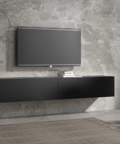 Wuun® TV-Lowboard Somero I 100cm bis 360cm IIdeal für Familie I Perfekt für Wohnzimmer I Verstärkte Stabilität & Schutz