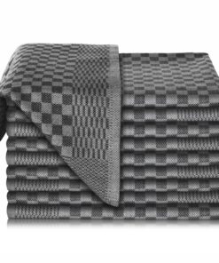 Vaily Premium Geschirrtücher - Trockentücher, 10er Pack, 100% Baumwolle, super Saugstark, Oeko-TEX Zertifiziert, 70 x 45