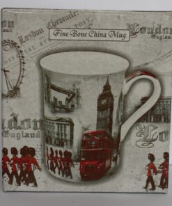 The Leonardo Collection Sammelbare Tasse Classic London feines Knochenporzellan London-Szenen The Leonardo Collection Sa