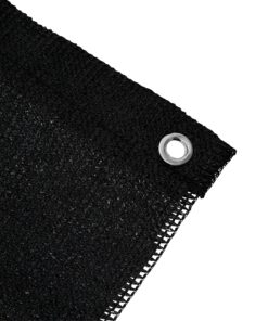 Ribelli® Balkon Sichtschutz Schwarz 6m x 90cm für Garten und Terrasse Verschiedene Größen und Farben