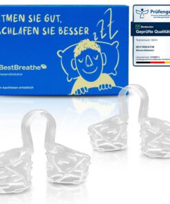Nasendilatator Best Breathe - Verbessert die Nasenatmung für besseres Schlafenschlaf - Anatopompisches und wiederverwend