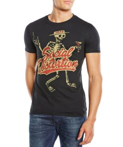 Social Distortion Herren T-Shirt - Vintage 1979 - Schwarz (Black) - M