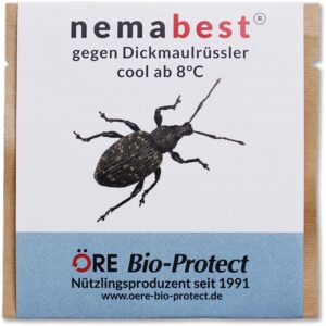 Nemabest® cool HB+SF Nematoden zur Bekämpfung des Dickmaulrüsslers - Effektiv gegen Dickmaulrüssler - 6 Mio. für 12m²