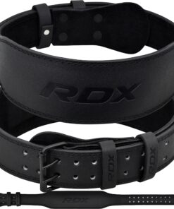 RDX Gewichthebergürtel Leder 4" und 6", 10 Verstellbar Löcher, für Männer und Damen, Krafttraining und Powerlifting, gep