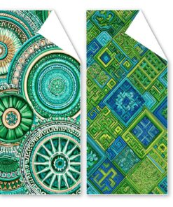 Strandtuch XXL 60x120 cm - Mikrofaser Handtuch Für Strand und Camping - Saugfähig, Schnell Trocknend - Sandfrei mit Tasc