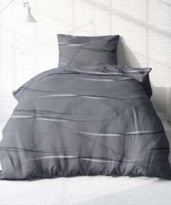 Träumschön Biber Bettwäsche Set 135x200 cm + 80x80 cm – Flauschig & Warm für Winter – Atmungsaktiv, Weich & Hautfreundli