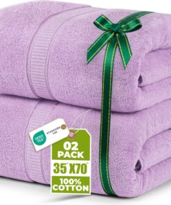 Utopia Towels Luxuriöses Jumbo-Badetuch - sehr saugfähig und schnell trocknend, 600 g/m², 100% ringgesponnene Baumwolle,