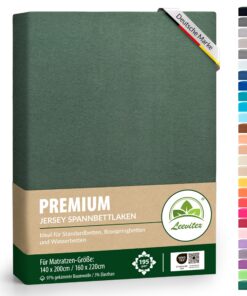 Premium Spannbettlaken, extra schwere Baumwolle für Boxspringbetten, ideal für Schlafzimmer, feuchtigkeitstauglich und c