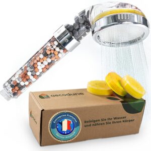 Aecodune Premium Vitamin C Duschkopf mit Filter - Hochwertiger Schönheitsduschkopf - Fürallele Hauttypen - Chlorblockier