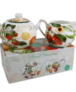Leonardo Obstgarten-Set für Mutter und Baby zur Hochzeitsvorbereitung mit Schüssel und Krug | Leonardo Obstgarten-Set m
