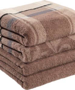 Erwin Müller Handtuch-Set 4er-Pack kuschelweich - für die entire Familie - Baden und Kochen - 100% Baumwolle, 50x100 cm