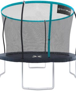 SportPlus Trampolin Outdoor, stabile Rahmenkonstruktion & große Ausbaumöglichkeiten, Kindertrampolin, Gartentrampolin mi