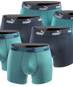 PUMA Boxershort 6er Pack Herren Basic Black Limited Edition DialogResult