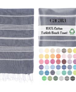 Cacala Türkische Badetücher Pure-Serie - Baumwoll-Badetücher für Frauen - für baden und entspannen - 95x175x0.5 cm | Ca
