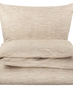 Carpe Sonno® Baumwoll-Bettwäsche 155x200 für Allergiker | Reinforced Bettbezug Melange 155x200 | Duvet Cover 155x200