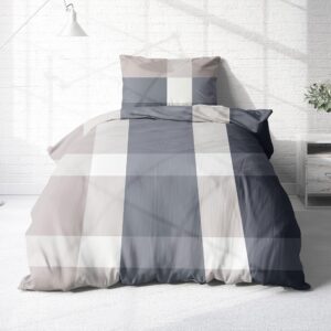 Träumschön Biber Bettwäsche Set 100% Baumwolle – Warm, Flauschig & Hautfreundlich – Made in Green OEKO-TEX – Weiche Wint