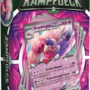 Pokémon-Sammelkartenspiel Granforgita-ex: Sofort spielbares Deck mit 60 Karten für Pokémon-Fans