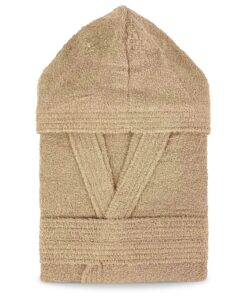 Nada Home Sommaruga Bademantel Unisex - Frottee und Baumwolle, Kapuze, 400 g, Herren und Damen