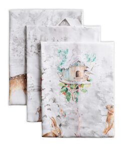 Maison d'Hermine Küchenhandtücher 3er-Set für die Küche saugfähig und wiederverwertbar Weihnachtsdeko OEKO-TEX_standard_