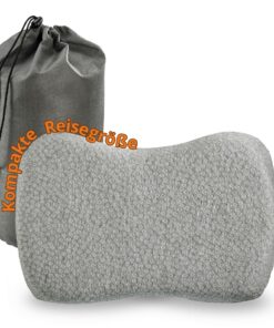 sleepling Nackenkissen Memory Foam für Reisen 50 x 35 x 12 cm