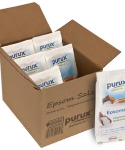 Magnesiumsulfat Badesalz Lebensmittelqualität - 5,1kg Epsom Salz für Entspannung und Pflege