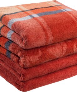 Erwin Müller Handtuch-Set - kuschelweich und saugstark, 100% Baumwolle, 4er-Pack Terra 50x100 cm