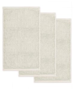 Möve Superwuschel Gästetuch – 100% Baumwolle, 30 x 50 cm, 3er-Set